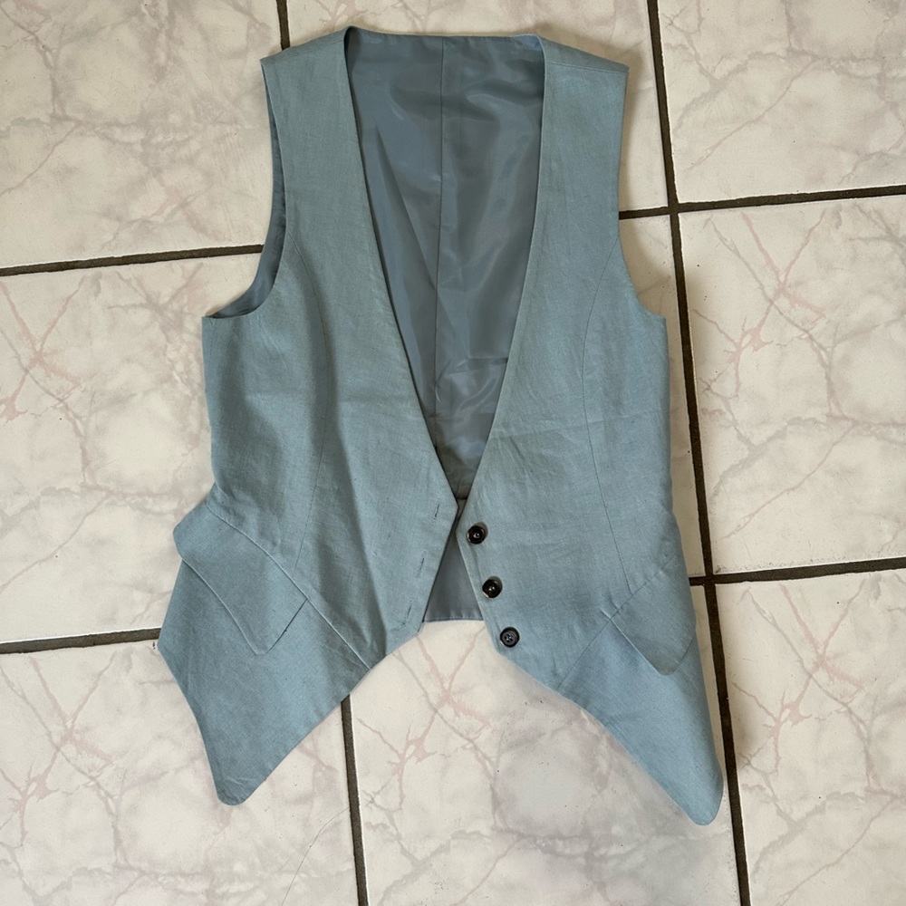 Blue vest
